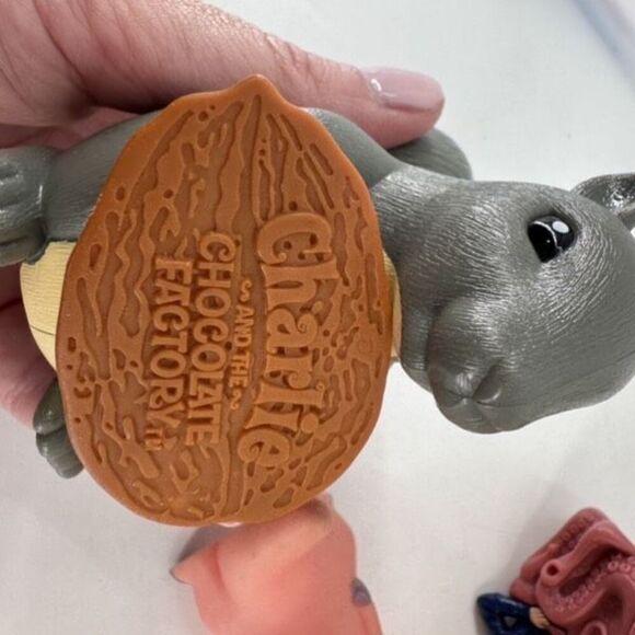 McDonald’s Burger King Wendy’s Kids Meal Toy Figurine Lot Mole Rat Snail Squirre - Picture 11 of 12